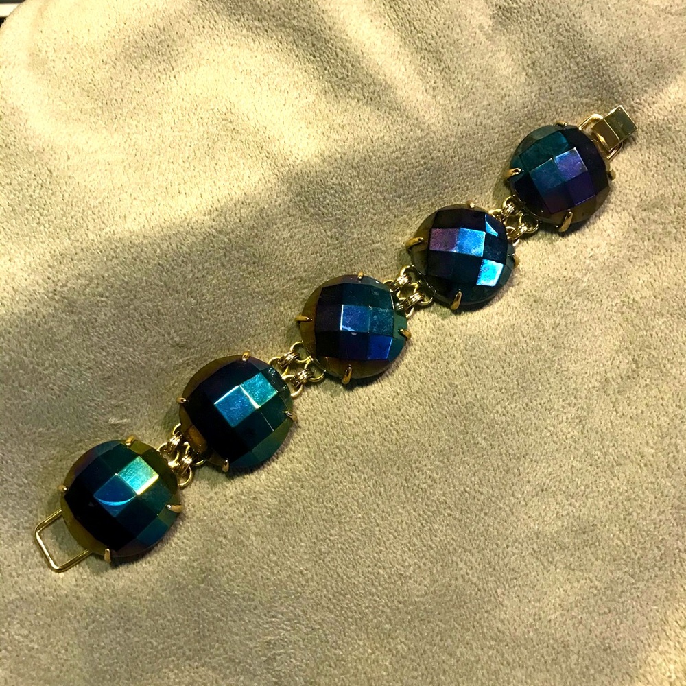 Kendra Scott Black Iridescent Cassie Bracelet
